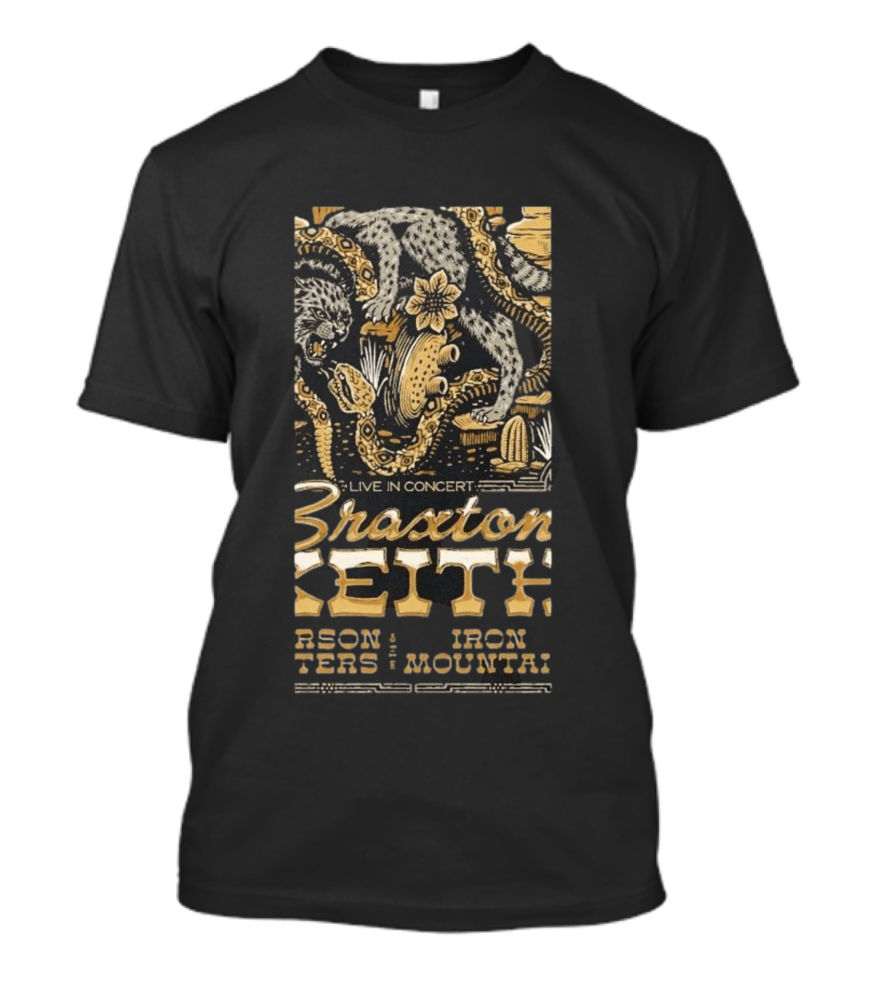 Braxton Keith Live In Concert 2026 Columbus Ohio Neon Dreams Tour T-Shirt