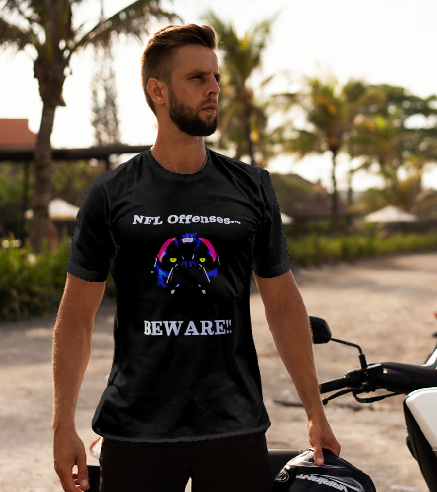 NFL Offenses Beware Bulldog T-Shirt