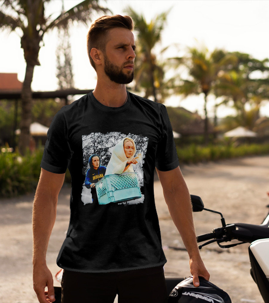 Caitlin Clark Sophie Cunningham ET Indiana Fever Basketball Iconic Movie Mashup 2026 T-Shirt