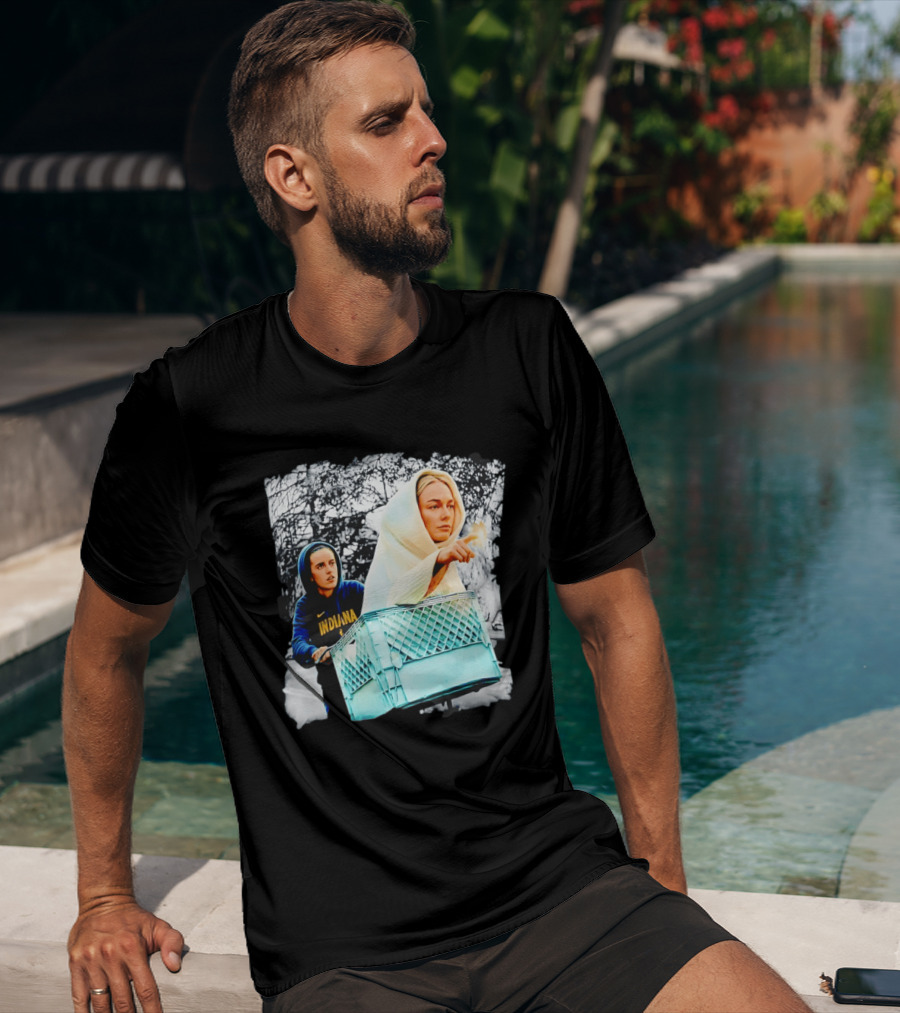 Caitlin Clark Sophie Cunningham ET Indiana Fever Basketball Iconic Movie Mashup 2026 T-Shirt