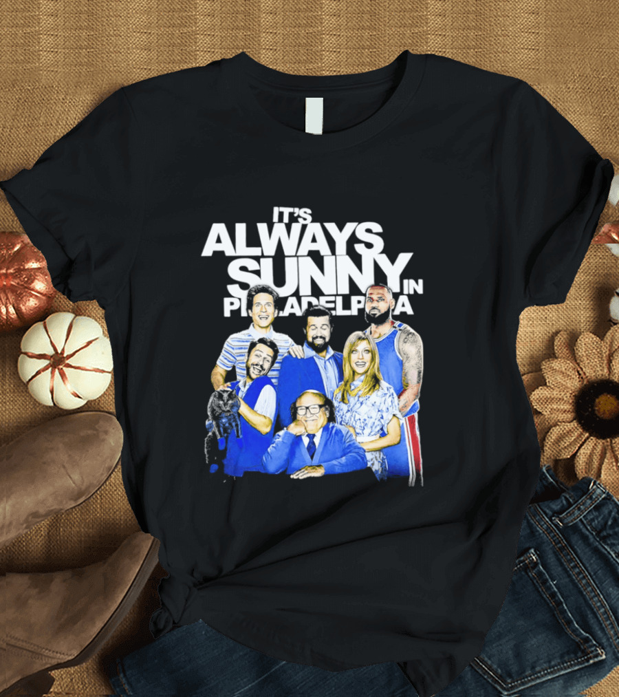 It's Always Sunny In Philadelphia Lebron James Kitten Mittens T-Shirt