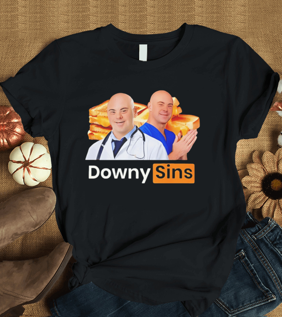 DownySins Meme Parody With Toast T-Shirt