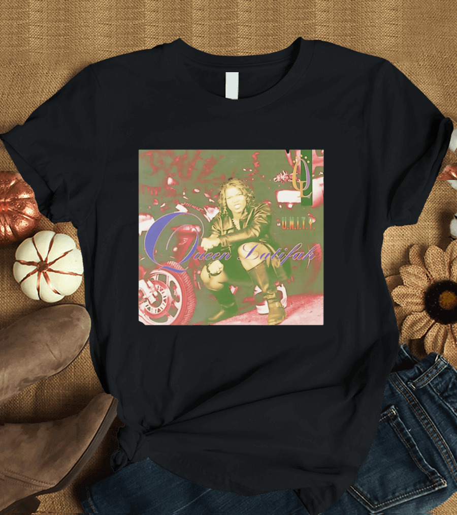 Queen Latifah U.N.I.T.Y. Motorcycle Leather T-Shirt
