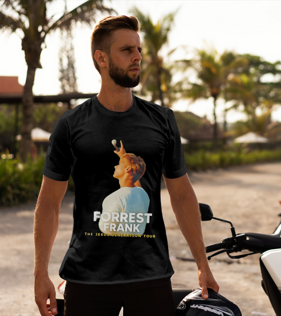 Forrest Frank The Jesus Generation Tour Microphone Pose T-Shirt