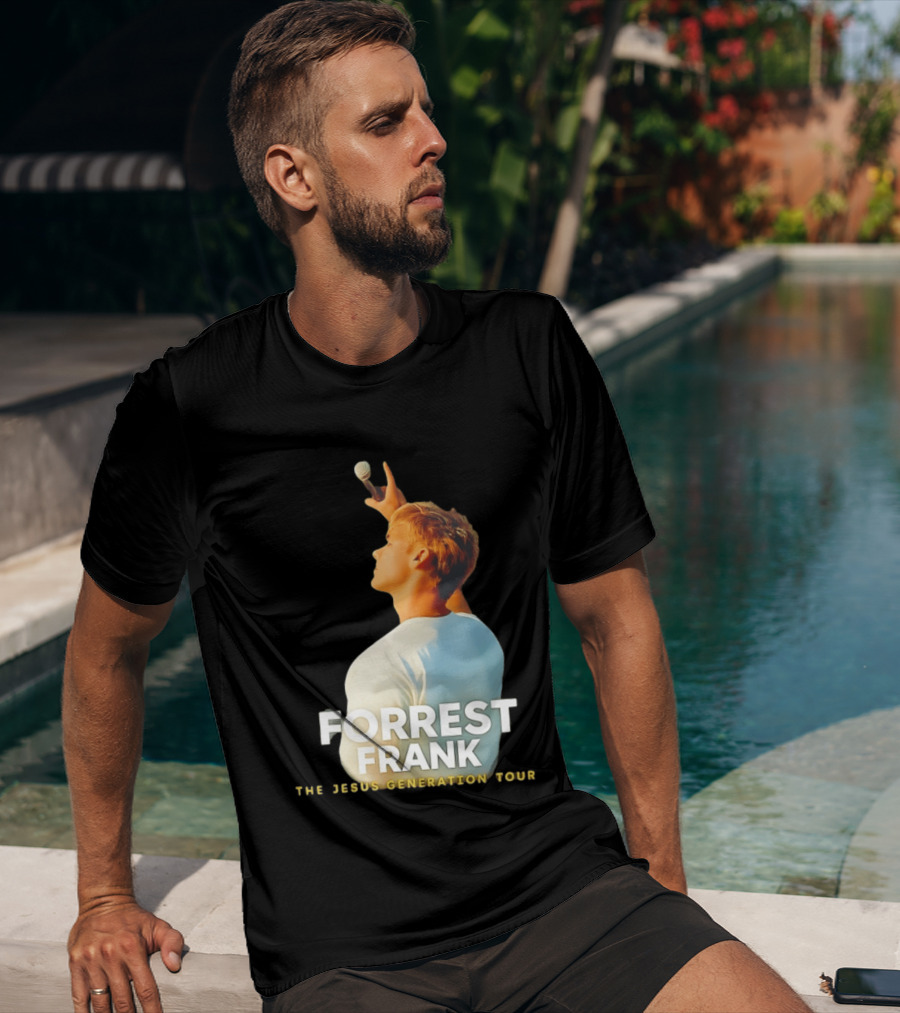 Forrest Frank The Jesus Generation Tour Microphone Pose T-Shirt