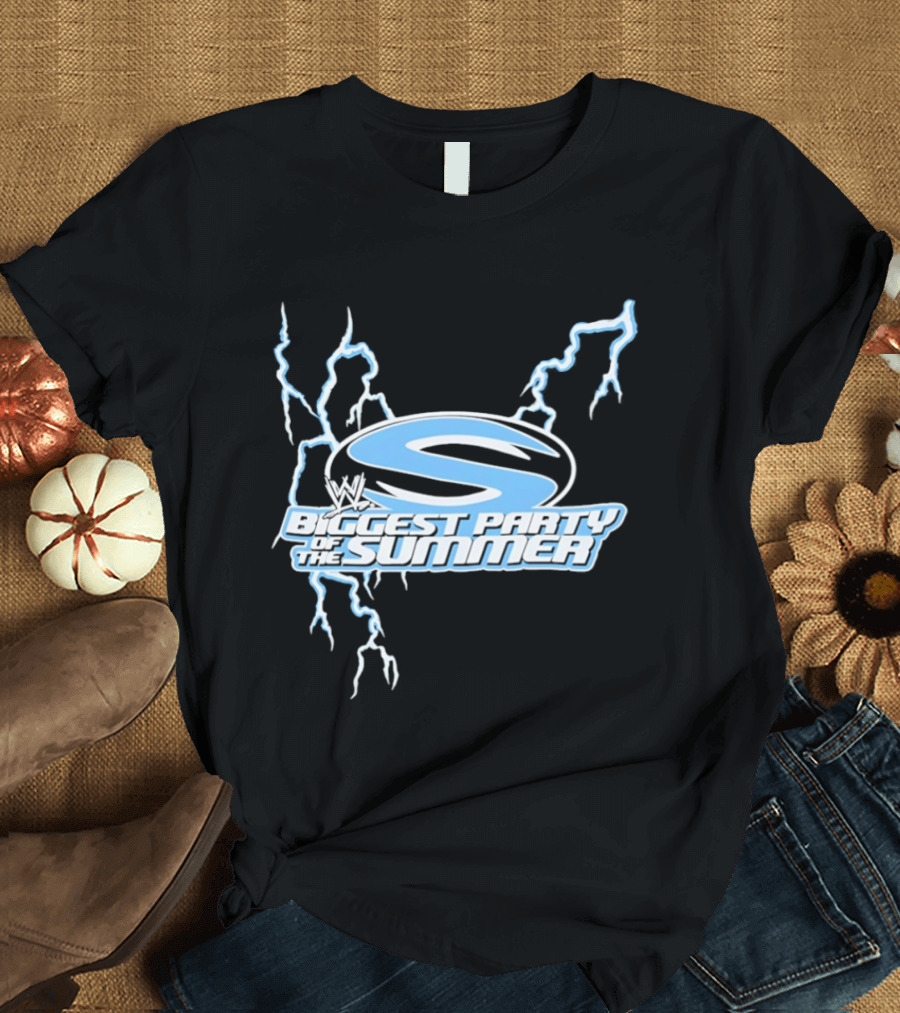 SummerSlam WWE Biggest Party Of The Summer 2026 Lightning Edition T-Shirt