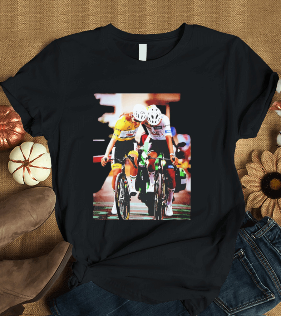 Tadej Pogačar Isaac Del Toro UAE Team Emirates Cycling 2026 T-Shirt