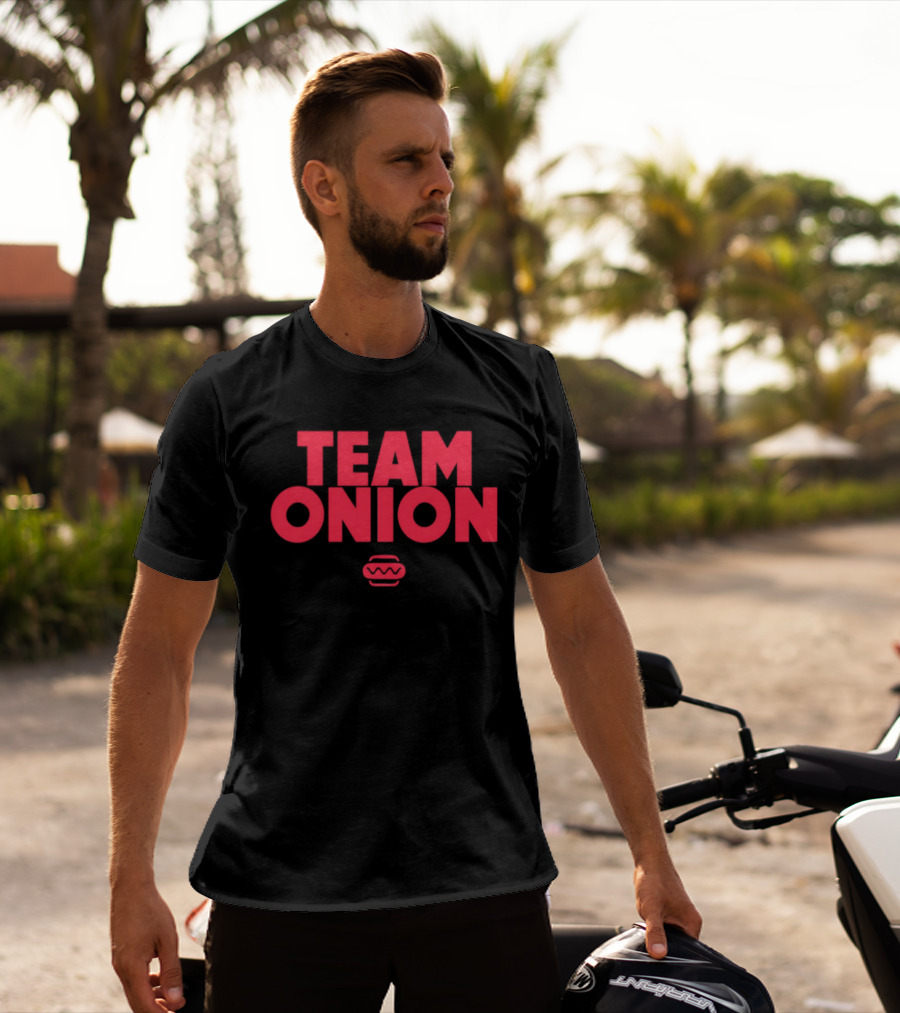Team Onion Hot Dog Lovers Unite T-Shirt