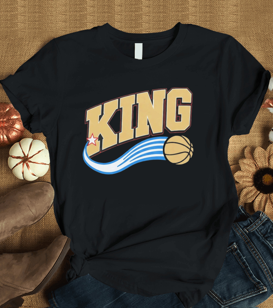Philadelphia 76ers King Basketball Lebron James T-Shirt