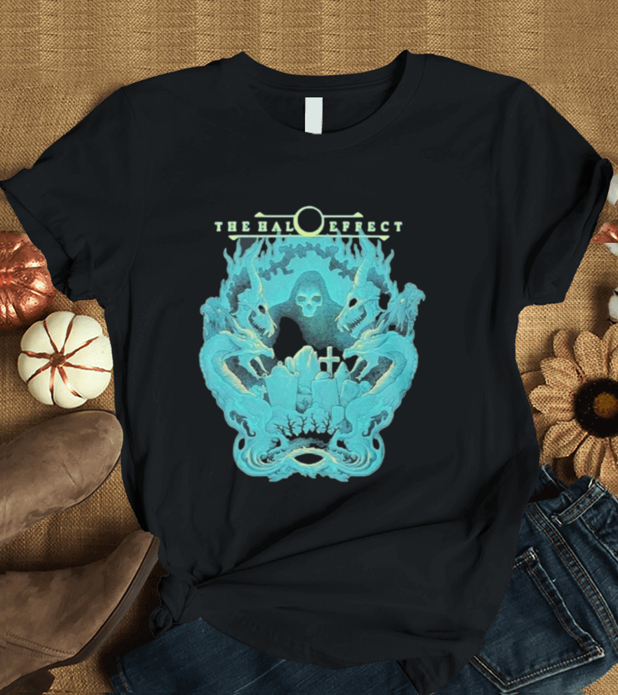 The Halo Effect Dragons Skull Fantasy T-Shirt