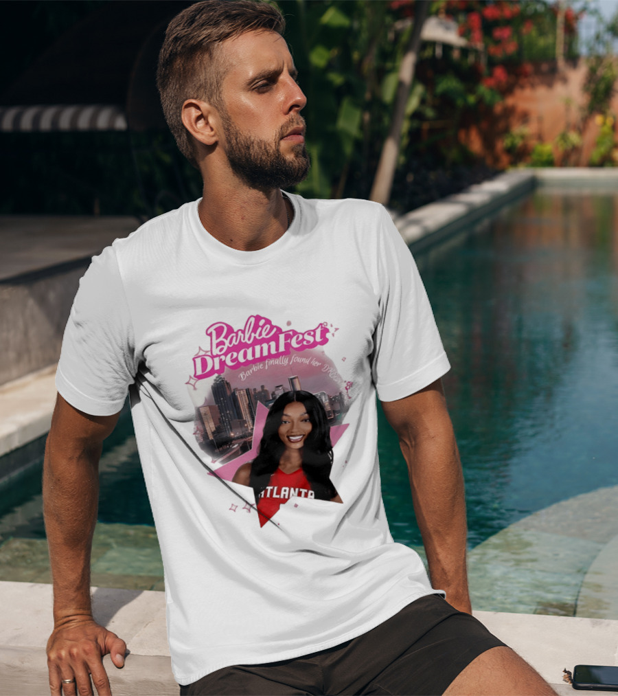 Barbie Dream Fest Angel Reese Atlanta Dream Basketball Barbie Finally Found Her Dream T-Shirt