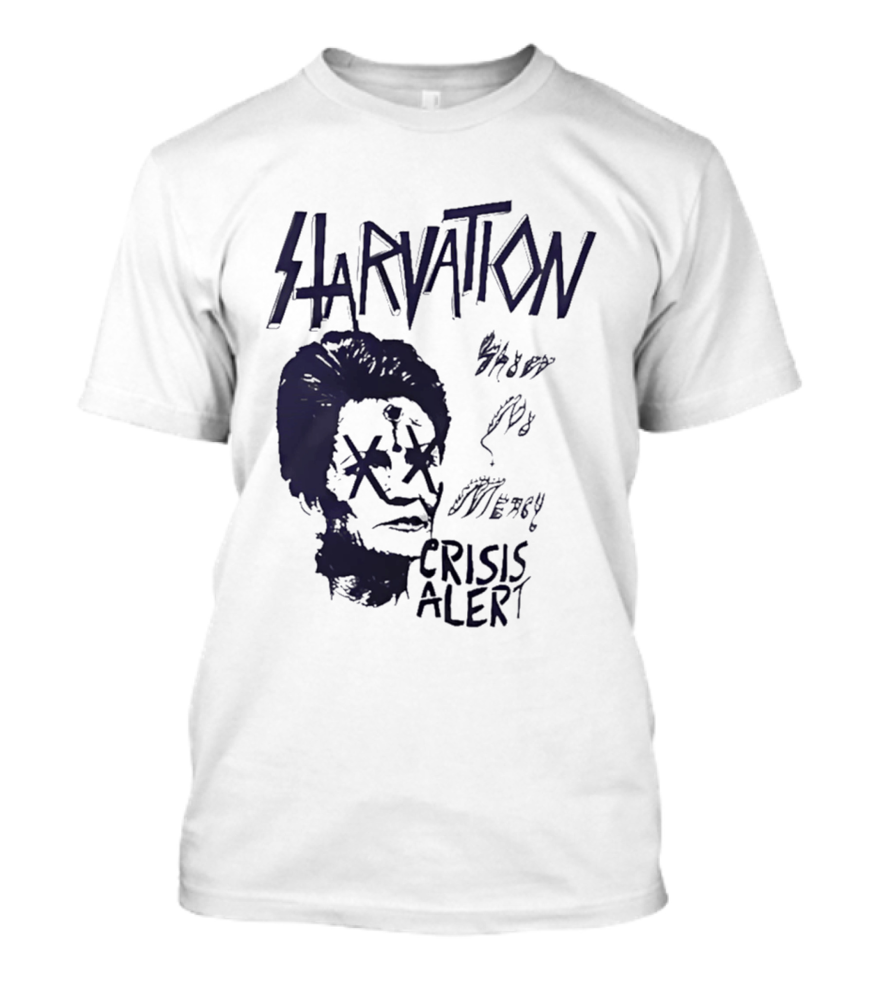 Starvation Sheer Mercy Crisis Alert T-Shirt