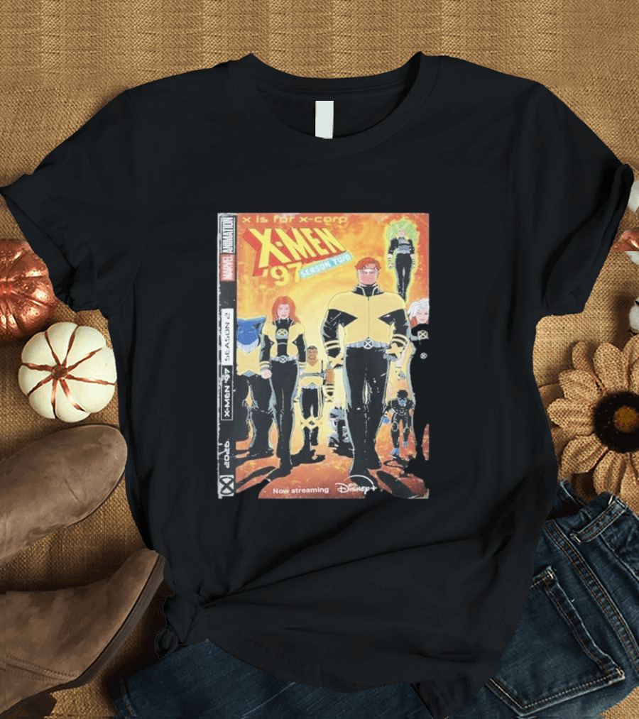 X Men 97 Season 2 X Corp Costumes Polaris Marvel Animation Disney Plus T-Shirt