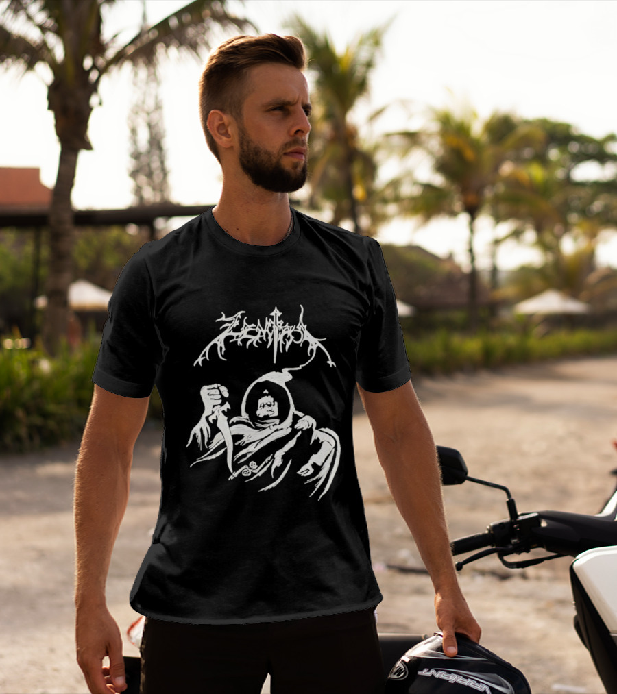 Zentihia Grim Reaper With Dagger T-Shirt