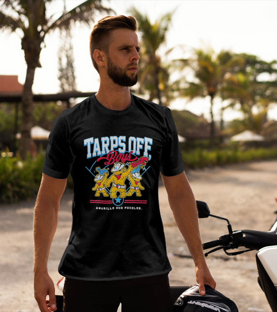 Tarps Off Boys Amarillo Sod Poodles Sports T-Shirt