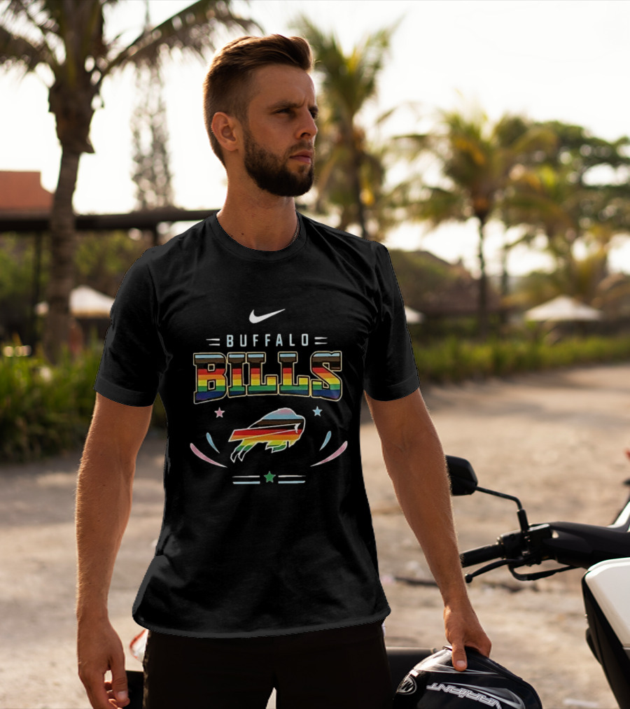 Accept Understand Love Buffalo Bills 2026 LGBT Pride Nike T-Shirt