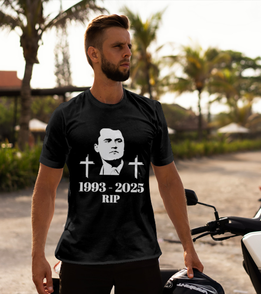 Charlie Kirk Rip 1993 2025 Memorial T-Shirt