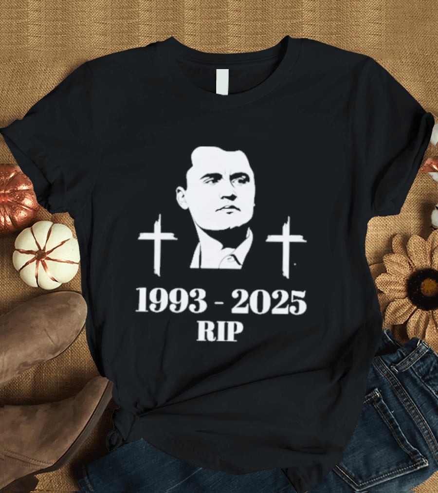 Charlie Kirk Rip 1993 2025 Memorial T-Shirt
