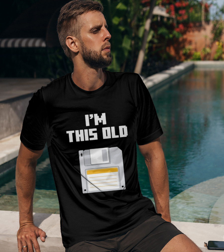 I'm This Old Floppy Disk T-Shirt