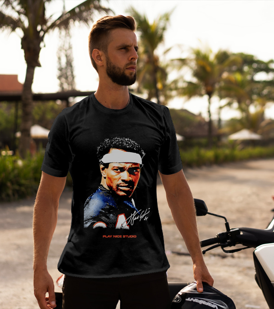 Neville Gallimore Walter Payton 34 Chicago Play Nice Studio T-Shirt