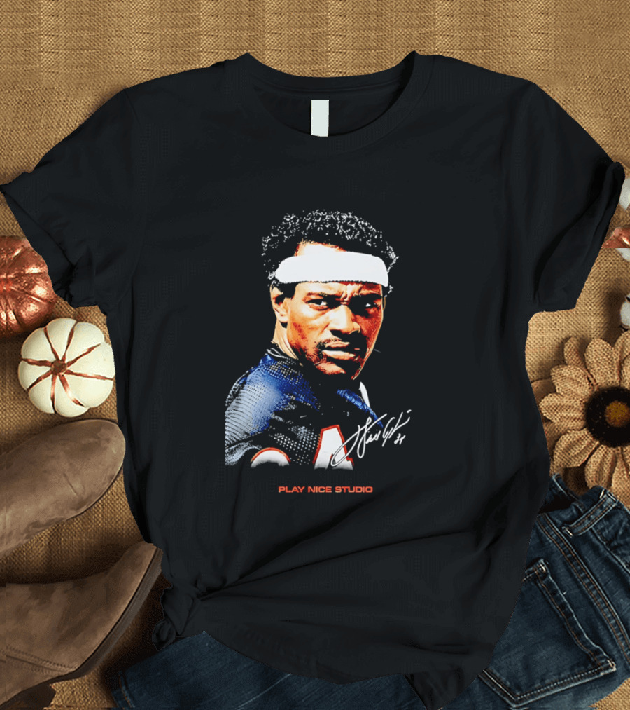 Neville Gallimore Walter Payton 34 Chicago Play Nice Studio T-Shirt