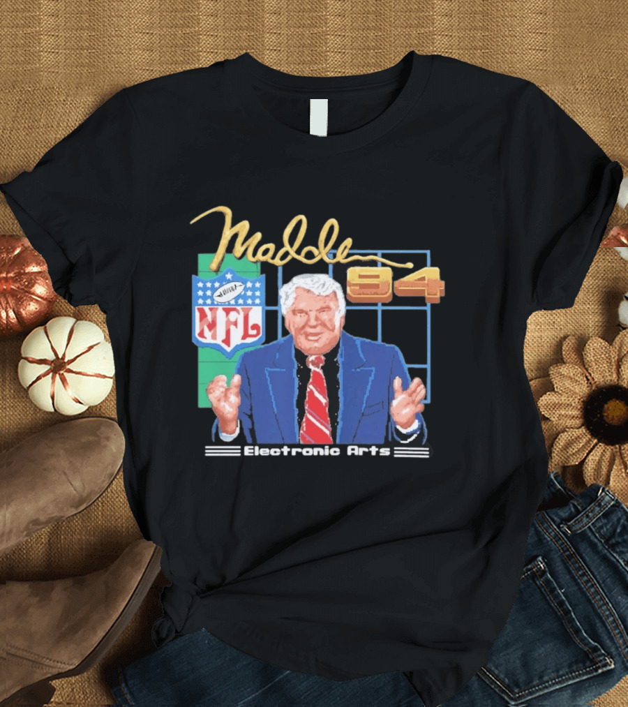 NFL Madden 94 Electronic Arts Vintage Gaming T-Shirt