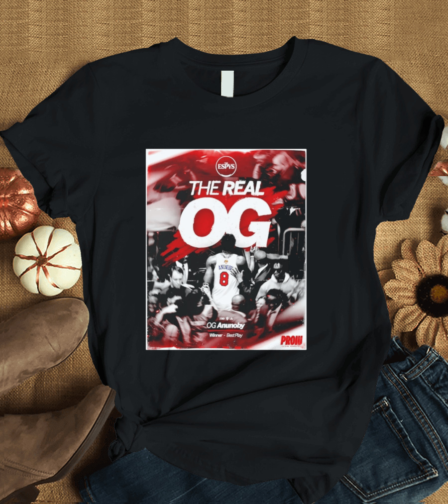 OG Anunoby The Real OG ESPYS Winner Best Play Indiana Basketball T-Shirt