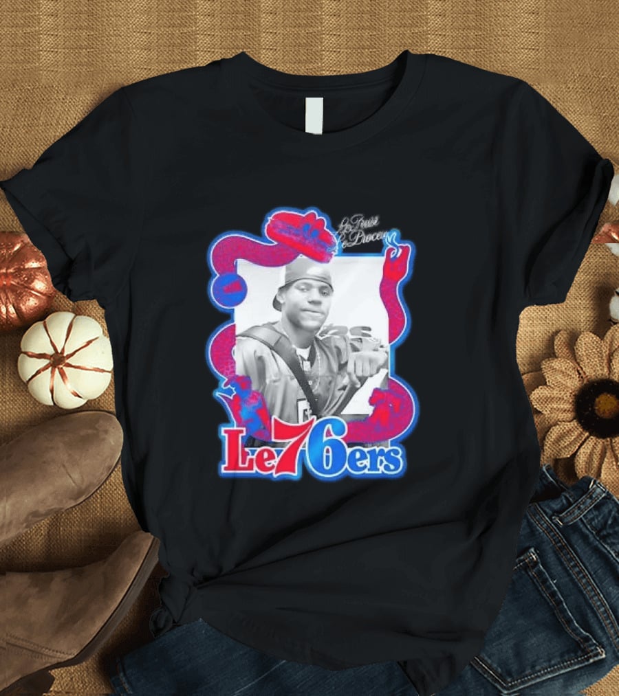 Le Trust Le Process LeBron James Philadelphia 76ers T-Shirt