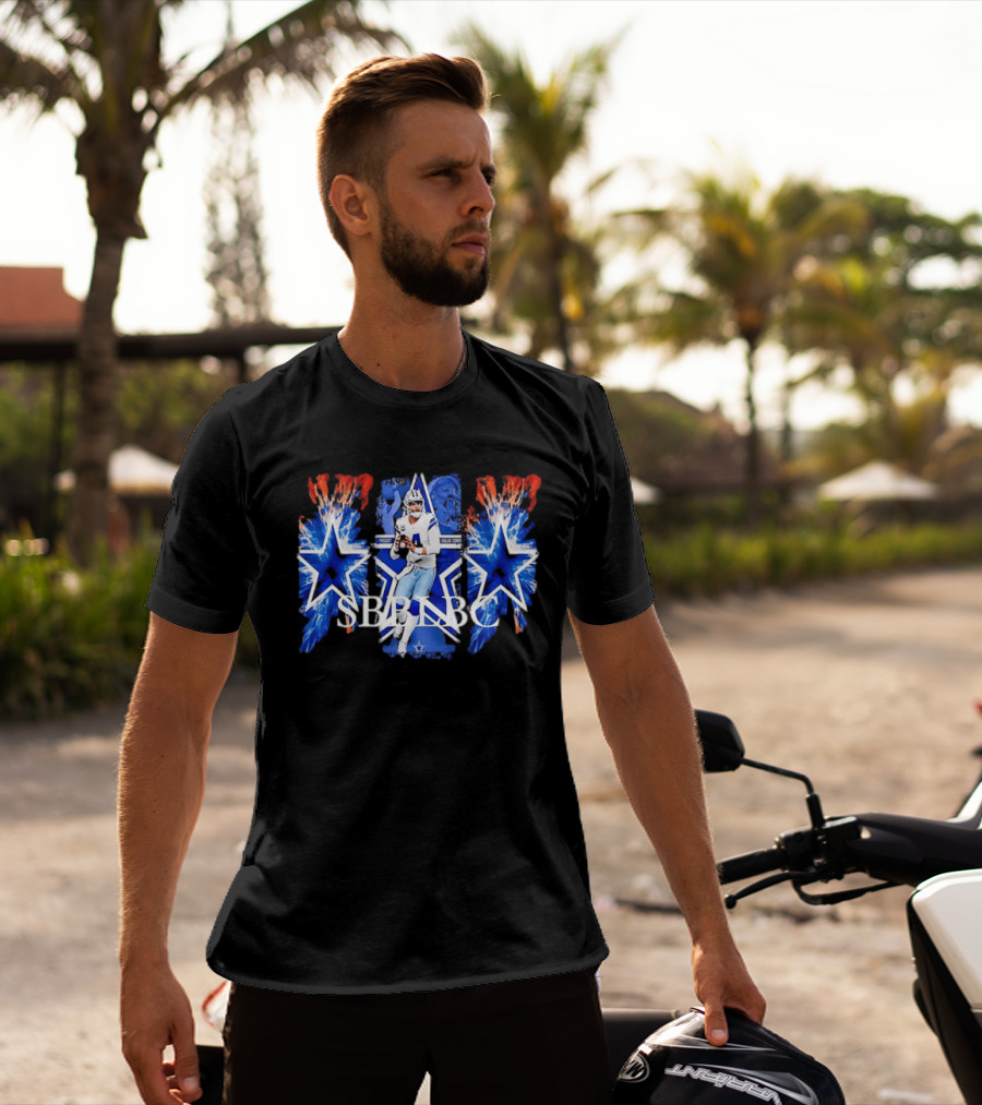 Dallas Cowboys Prescott Passing SBB LBC T-Shirt