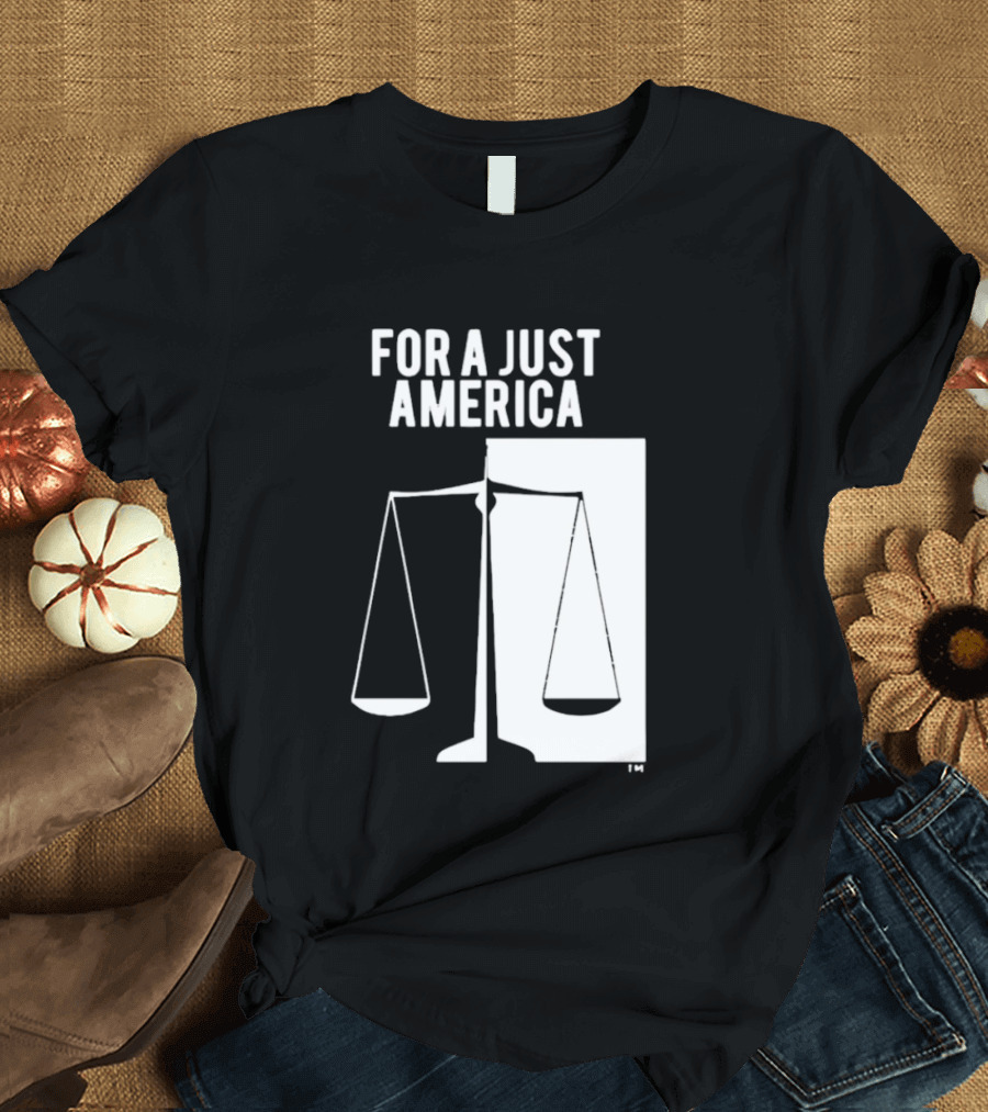 Resist For A Just America Scales Of Justice T-Shirt