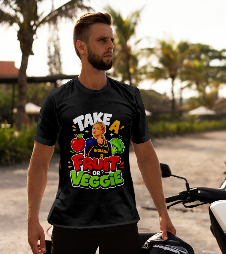 Take A Fruit Or Veggie Indiana 8 T-Shirt