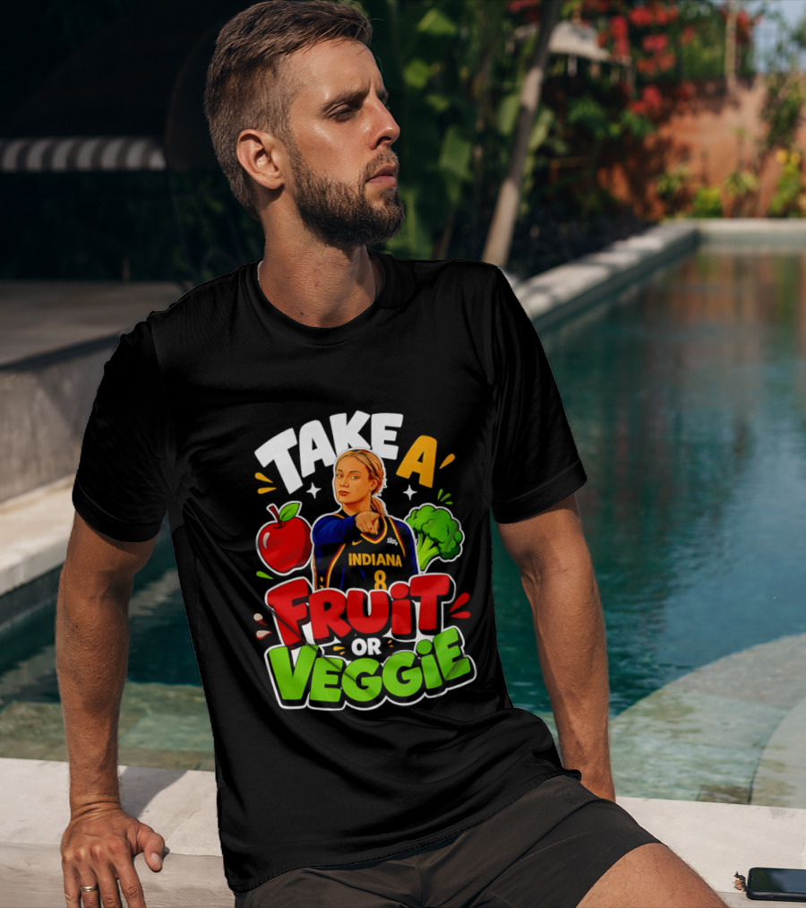 Take A Fruit Or Veggie Indiana 8 T-Shirt