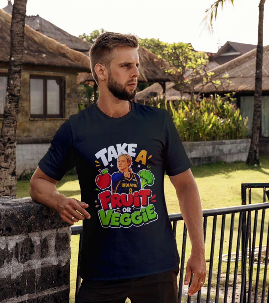Take A Fruit Or Veggie Indiana 8 T-Shirt