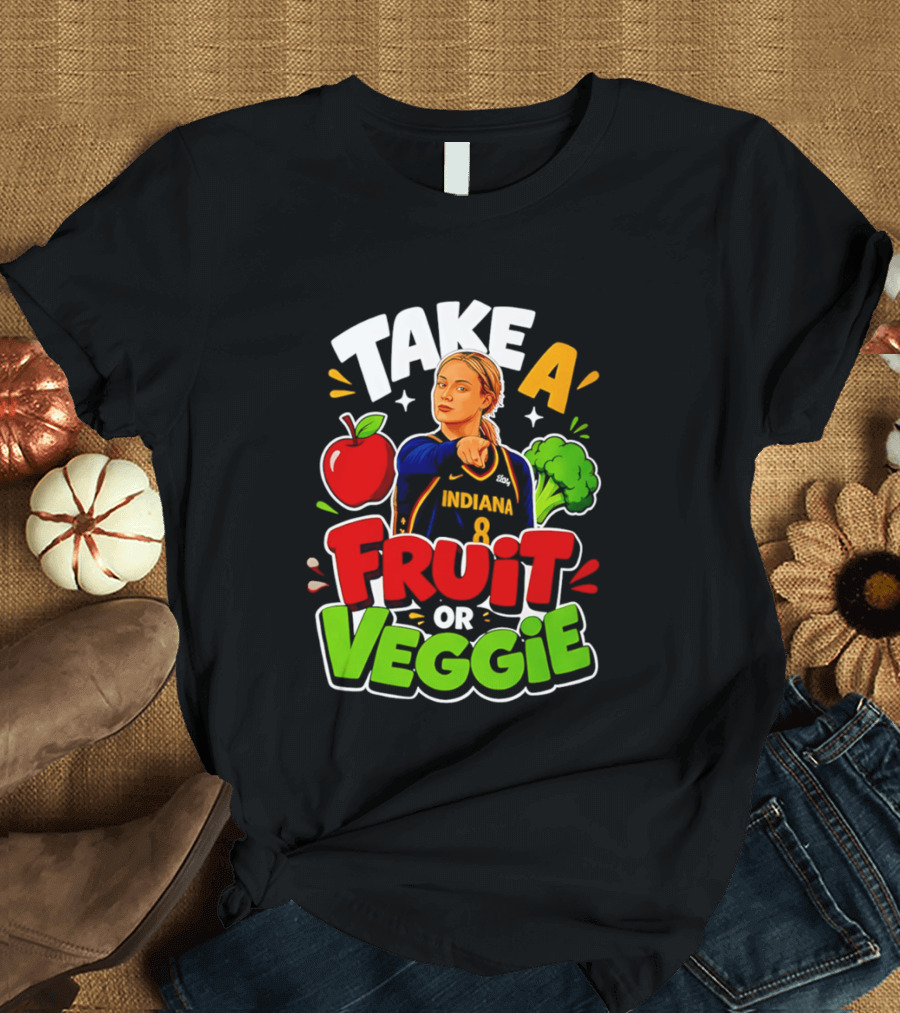Take A Fruit Or Veggie Indiana 8 T-Shirt