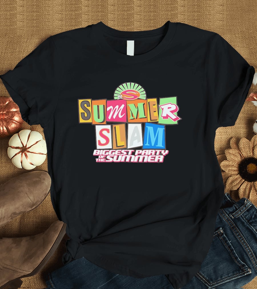 SummerSlam WWE 2026 Biggest Party Of The Summer T-Shirt