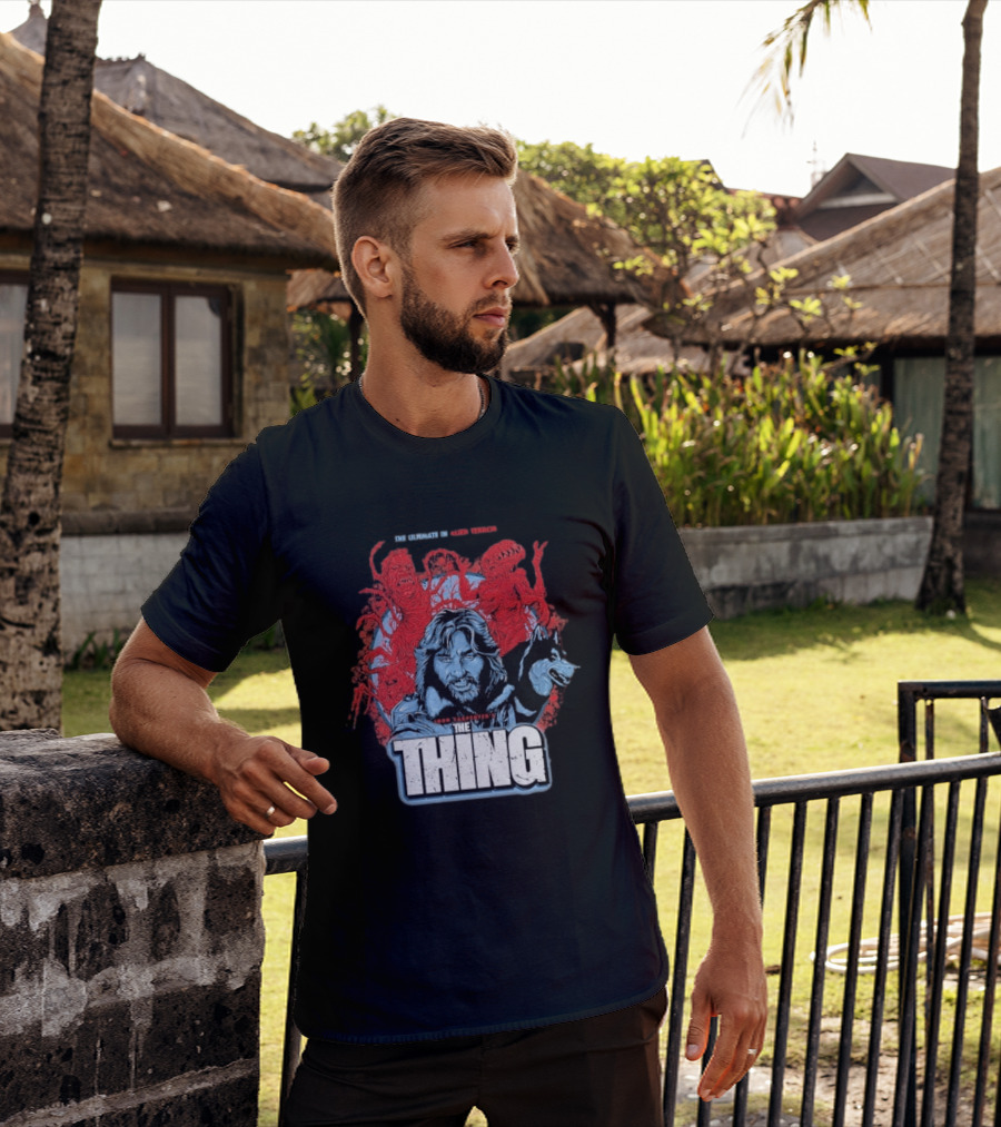 The Thing Ultimate Alien Terror John Carpenter's Classic 1982 Horror Movie T-Shirt