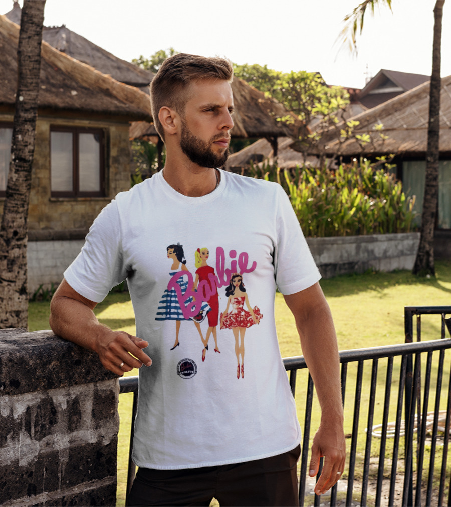 Barbie Vintage Fashion Trio Retro Mattel T-Shirt