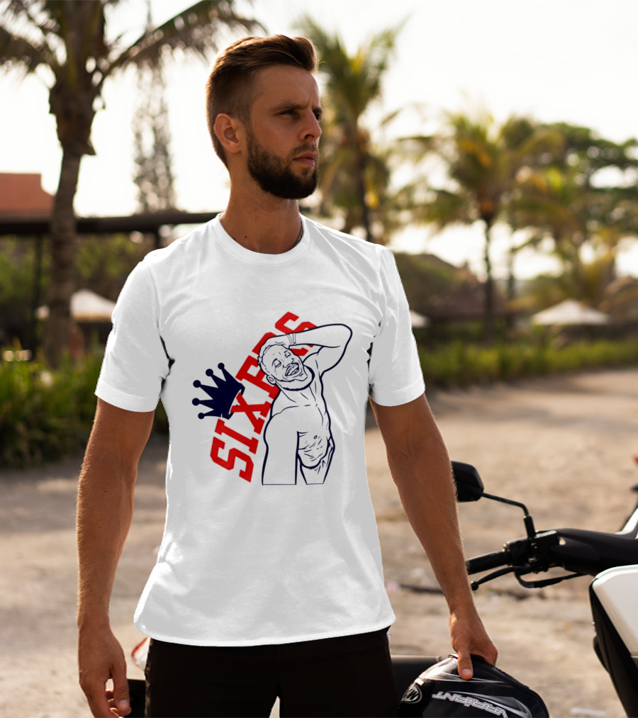 Philadelphia Sixers Crown LeBron James NBA T-Shirt