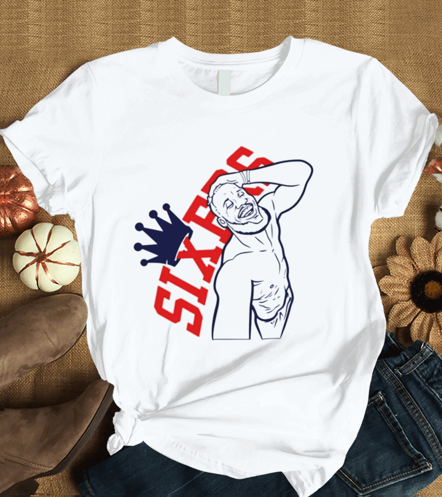 Philadelphia Sixers Crown LeBron James NBA T-Shirt