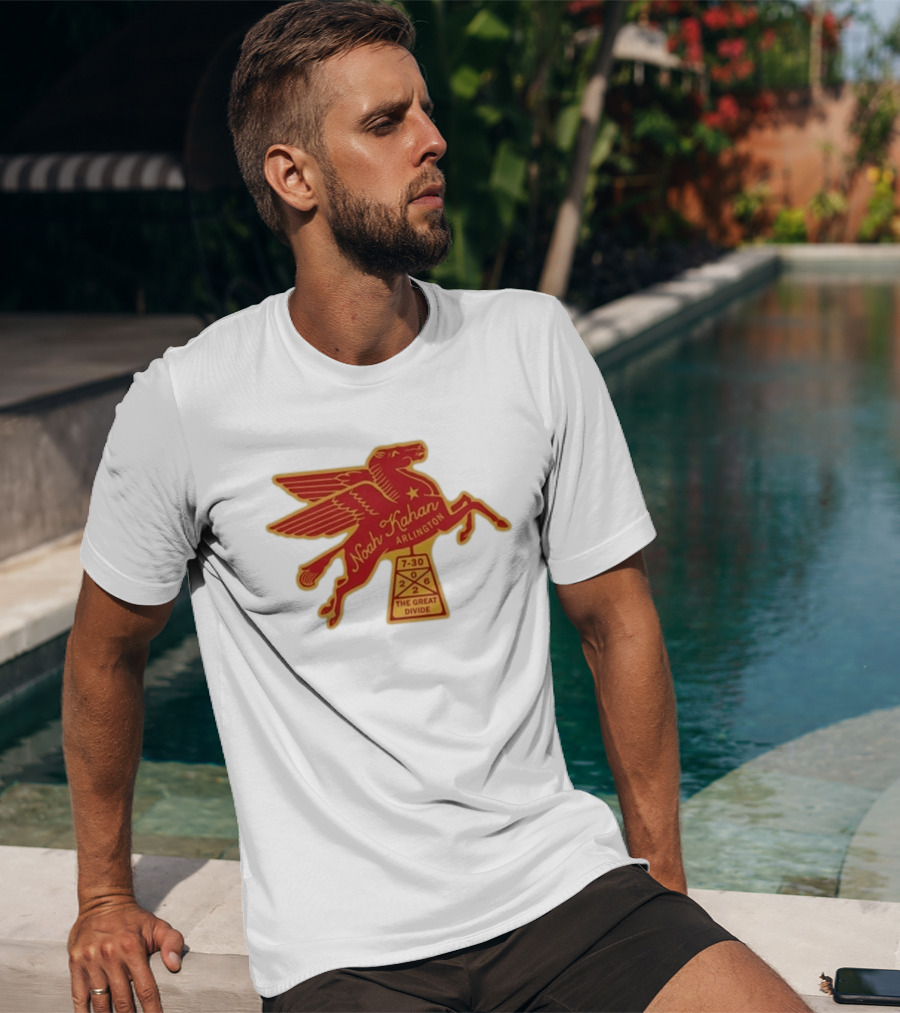 Noah Kahan Arlington July 30 2026 The Great Divide Pegasus T-Shirt