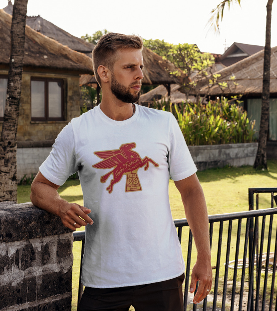 Noah Kahan Arlington July 30 2026 The Great Divide Pegasus T-Shirt