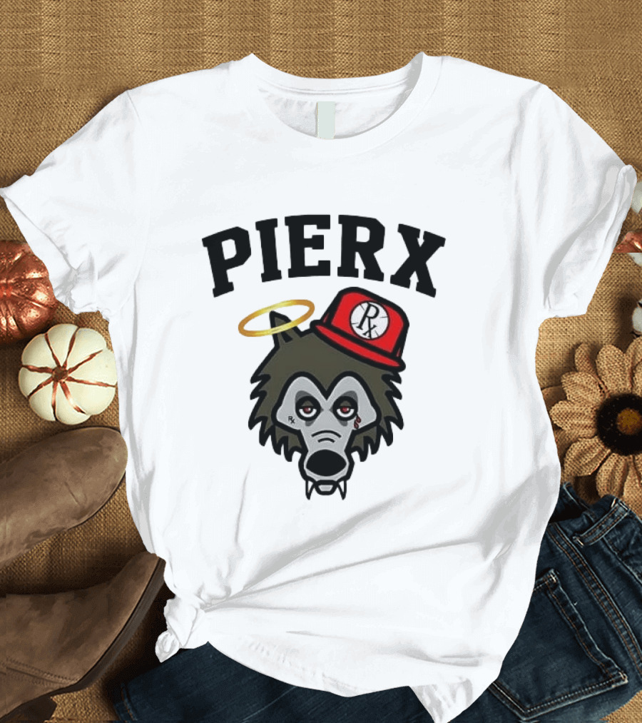 RX Wolf Pierx Halo Red Hat T-Shirt