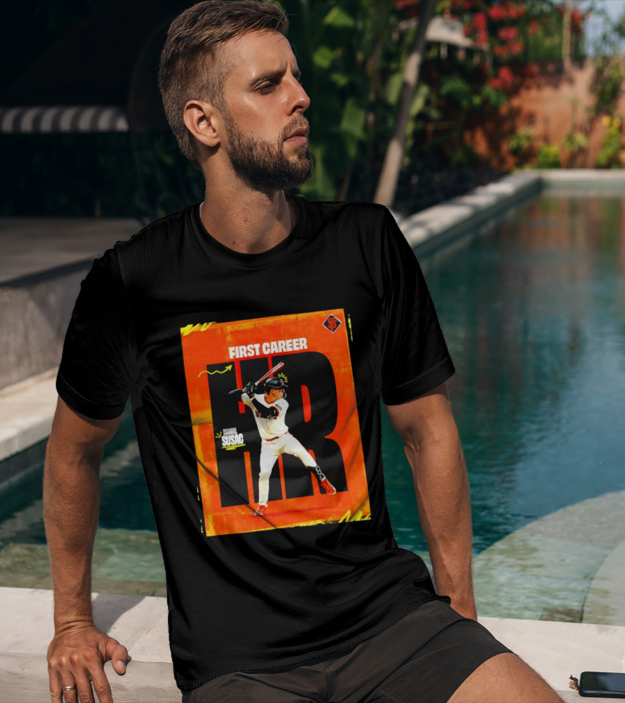Daniel Susac First Career HR San Francisco Giants T-Shirt