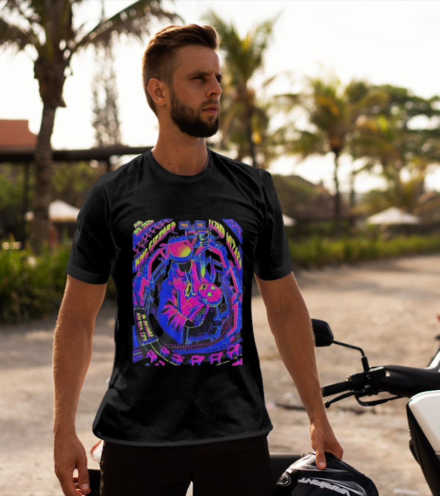 King Gizzard And The Lizard Wizard August 23 2026 New York City Concert Under The K Bridge Park T-Shirt