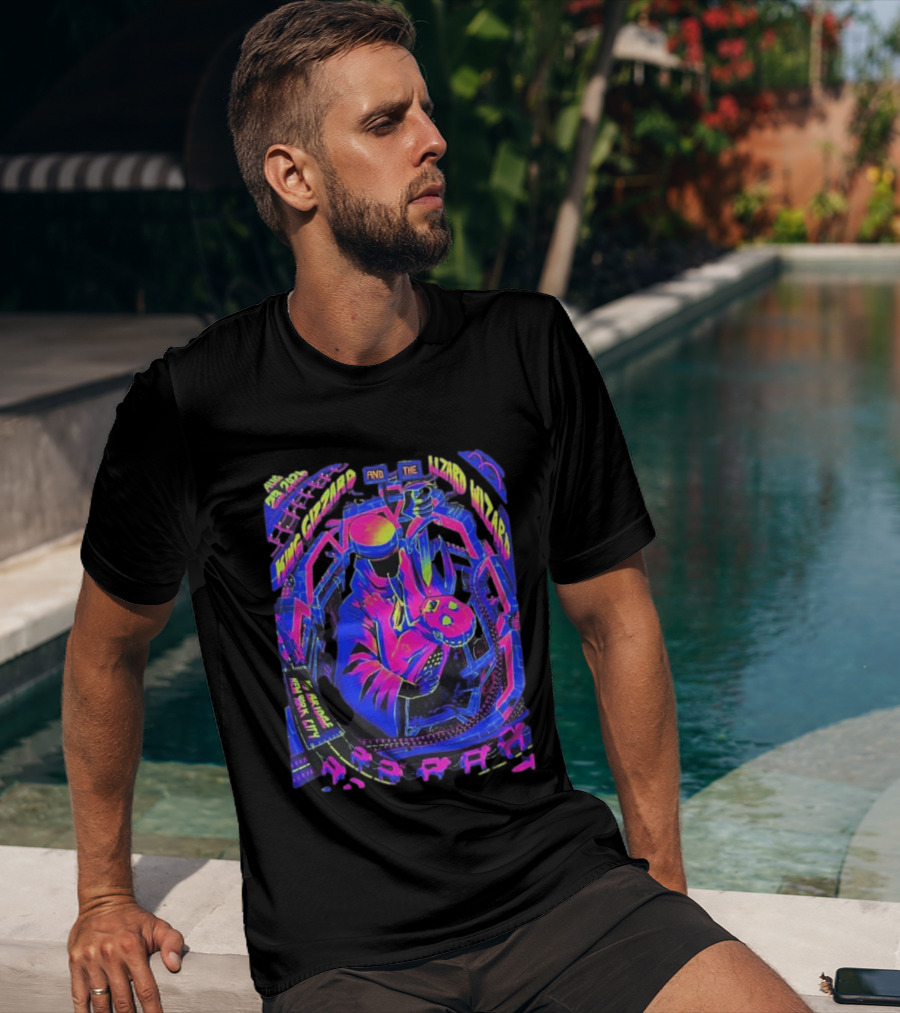 King Gizzard And The Lizard Wizard August 23 2026 New York City Concert Under The K Bridge Park T-Shirt