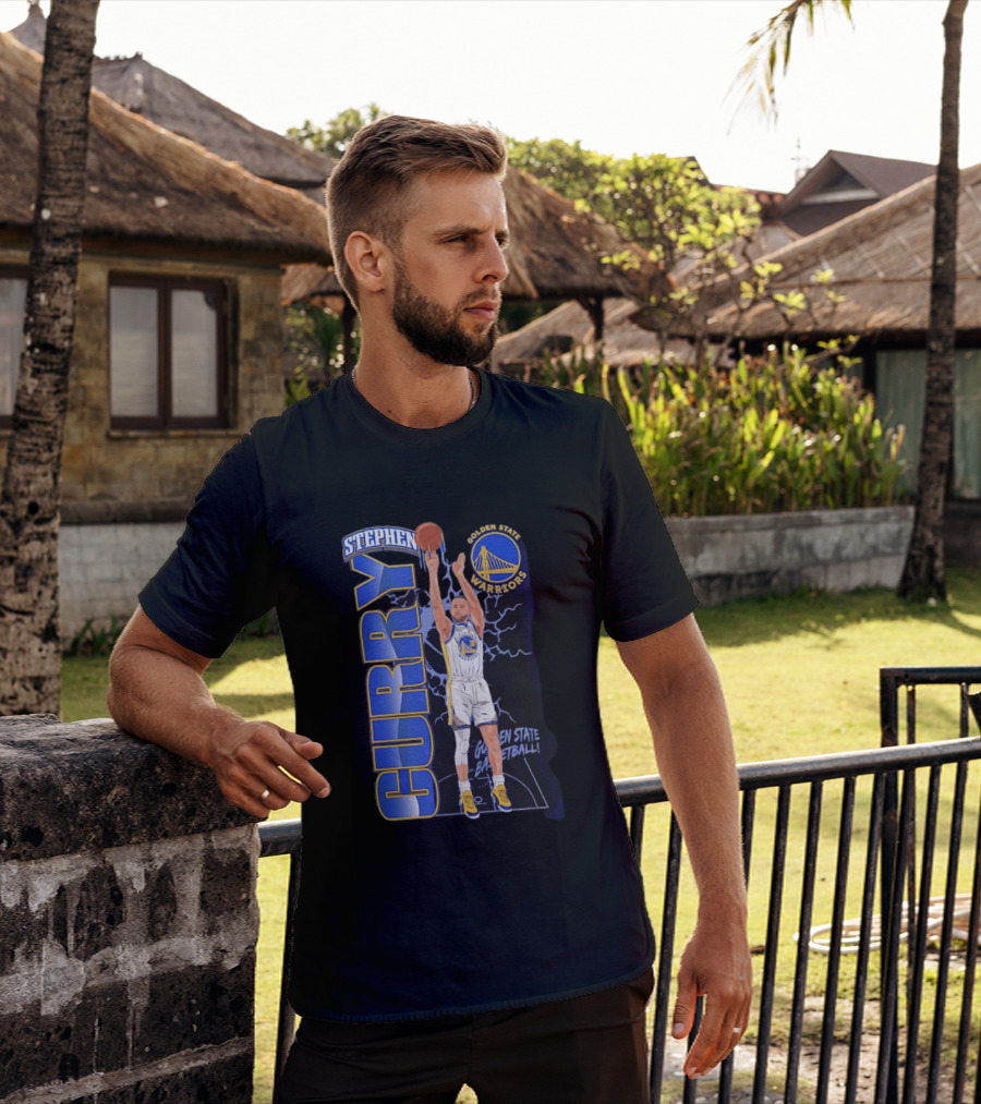 Stephen Curry Golden State Warriors Basketball Icon 2026 T-Shirt