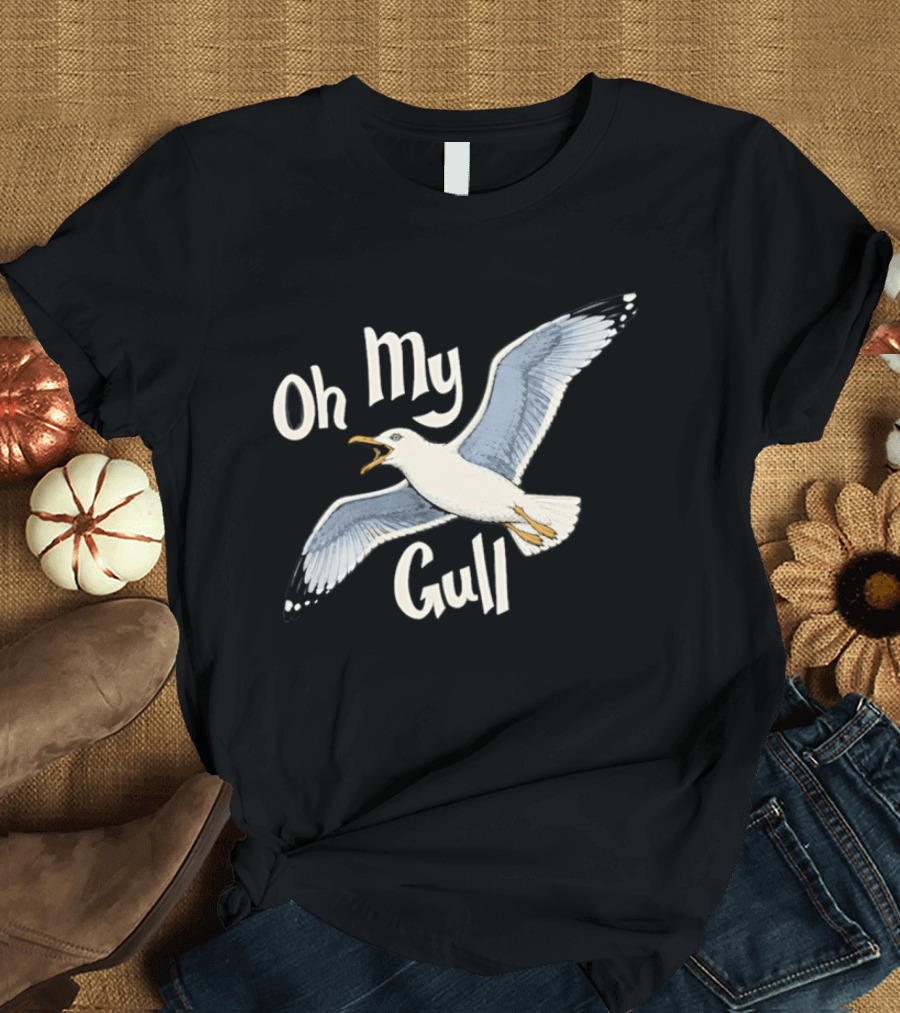Oh My Gull Seagull Funny Bird T-Shirt