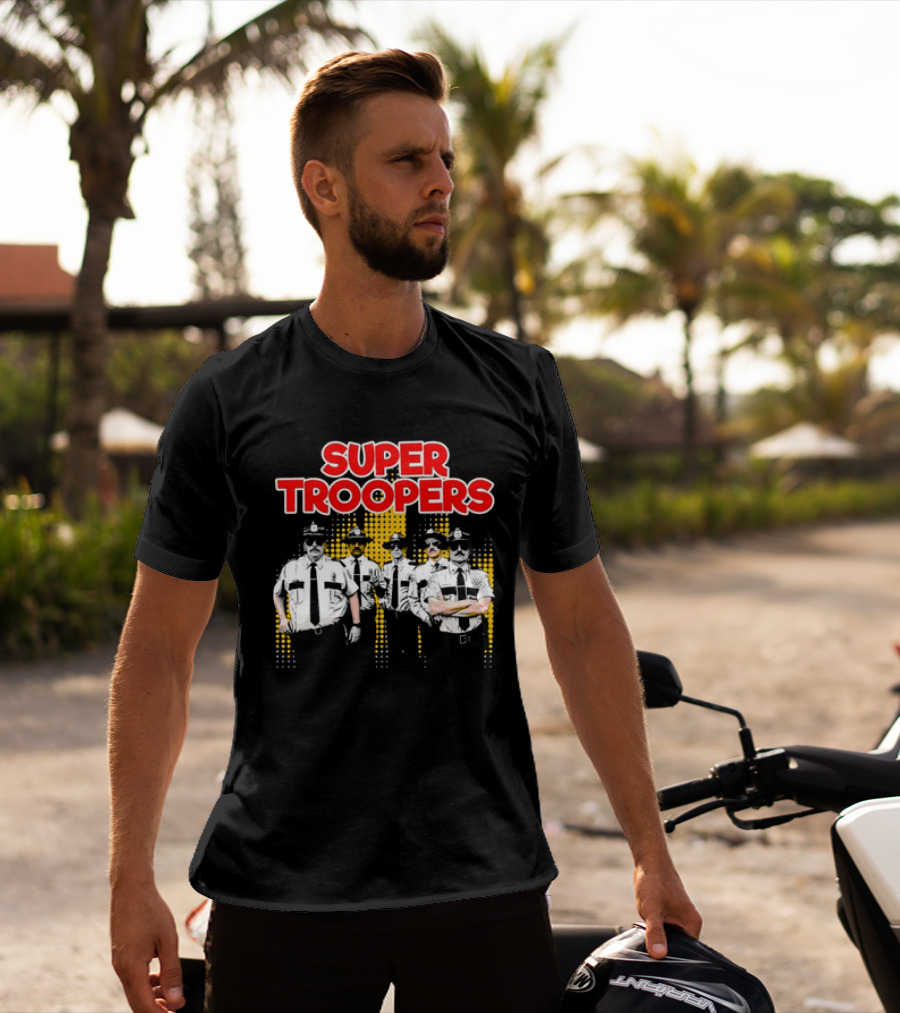 Super Troopers Comedy Movie Law Enforcement Team T-Shirt