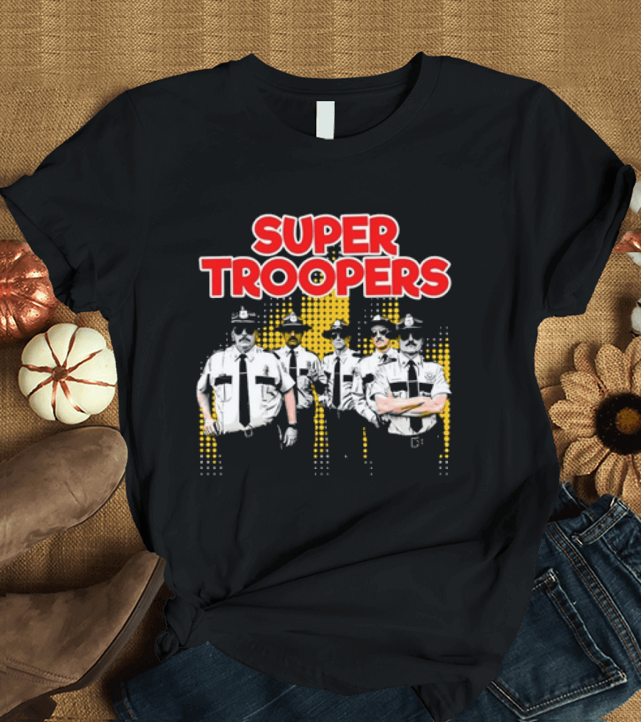Super Troopers Comedy Movie Law Enforcement Team T-Shirt
