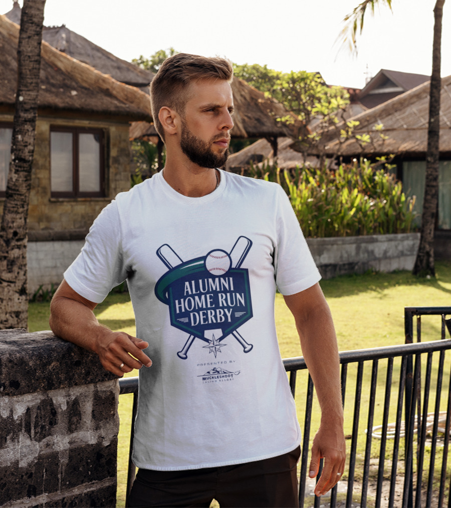 Alumni Home Run Derby Presented By Muckleshoot Casino Resort 2026 Baseball Event T-Shirt